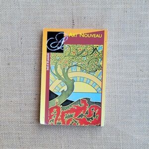 Vintage 1999 Book of 30 Art Nouveau Postcards